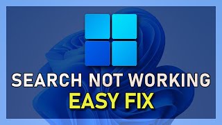 Fix Windows 11 Start Menu Search not Working [upl. by Rehotsirk]