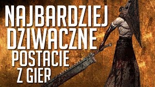 10 najbardziej dziwacznych potworów i postaci z gier tvgrypl [upl. by Llerroj]