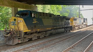 CSX N Chill Philadelphia To Upstate NY [upl. by Mechling886]