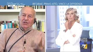 Fausto Bertinotti quotIl governo Meloni muove in direzione di una democrazia autoritaria vuole [upl. by Pas17]