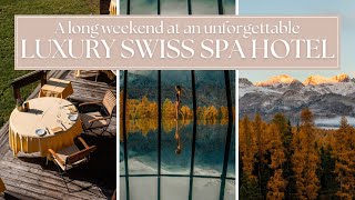 LUXURY SWISS SPA HOTEL  A Long Weekend at the Grand Hotel Kronenhof in Pontresina [upl. by Conrad344]