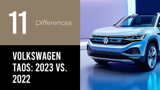 Volkswagen Taos 2023 vs 2022 [upl. by Cece]