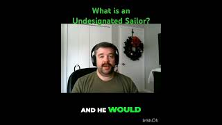 Whats an Undesignated Sailor navy military podcast [upl. by Atalante]