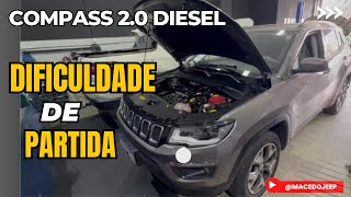 ATENÇÃO COMPASS DIESEL COM DIFICULDADE DE PARTIDA O QUE FAZER [upl. by Rector]