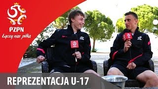 U17 Jagiełło i Skrzecz o drużynie Wójcika [upl. by Ateekan189]