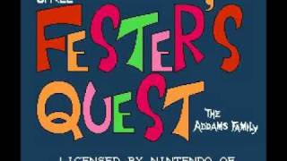 NES  Addams Family  Festers Quest [upl. by Kraft865]