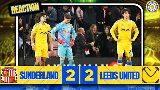 ILLAN MESLIER MISTAKE COSTS LEEDS UNITED  Sunderland 22 Leeds United Match Reaction amp Analysis [upl. by Niltiak]