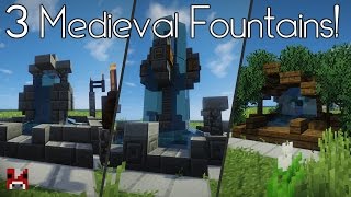 3 Simple Medieval Fountains [upl. by Latsyk]