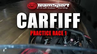 Teamsport Go Karting  Practice Race 1  Full Clip [upl. by Enrichetta981]