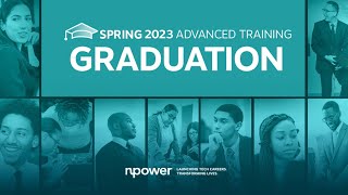 NPower Advanced Training Programs Spring 2023 Graduation [upl. by Irrep]