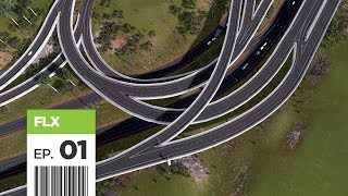 Cities Skylines FBS International Airport  Part 1  Highway Infrastructure [upl. by Dinnie926]