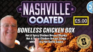 Nashville Coated Boneless Chicken Box From Iceland By Sides A Taste Of The South In The North [upl. by Garnes]