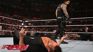 Roman Reigns best promo 4 8 2014 [upl. by Ozen]