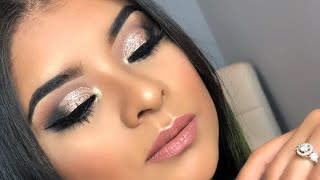 Maquillaje de Noche 🌙  Collaboration  Tutorial de Maquillaje en Español 💕 [upl. by Sairacaz]