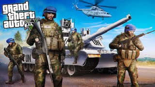 UN PEACEKEEPING FORCE in GTA 5 RP [upl. by Eboj]