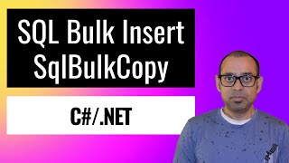 Extremely easy way to bulk insert data into SQL Server using SqlBulkCopy class [upl. by Britni]