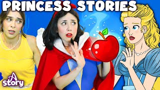 Cinderella and 5 Princess Stories  English Fairy Tales amp Kids Stories [upl. by Lubbi]