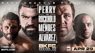 MIKE PERRY VS LUKE ROCKHOLD • BKFC 41 PRELIMS [upl. by Clayberg694]