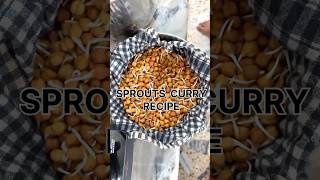 Sprouts curry recipe sprouts guthealth skinhealth healthylifestyle healthy recipes [upl. by Anwahs]