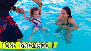 PREMIERE BAIGNADE DE LANNÉE POUR JESSY [upl. by Gorey]