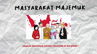 Masyarakat Majemuk itu apa sih [upl. by Ahsina]