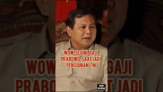 GAJI KECIL TERPAKSA JADI PENGUSAHA shorts information prabowo [upl. by Ymar]