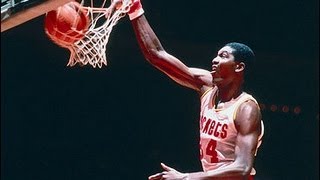 Young Hakeem Olajuwon Highlights HD [upl. by Yalc]