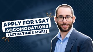 Apply for LSAT Accommodations Extra Time amp More [upl. by Benenson]