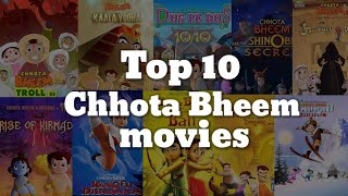 Top 10 Best Chhota Bheem Movies [upl. by Nailliw23]