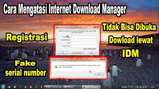 Cara Mengatasi Serial Number IDM [upl. by Evelyn8]