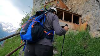 Alpstein im Appenzellerland 4k  Wasserrauen  AescherWildkirchli  Ebenalp  Seealpsee  Juni 2021 [upl. by Cadal]