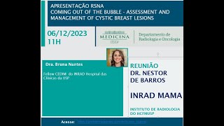 Apresentação RSNA Coming Out Of BubbleAssessment And Management Of Cystic Breast Lesions [upl. by Bhatt]