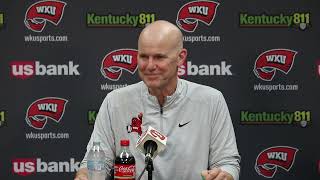 WKU WBB Head Coach Greg Collins  Kentucky State Postgame  110924 [upl. by Niryt]