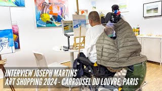 Interview Joseph Martins  Art Shopping 2024  APBP [upl. by Oloap160]