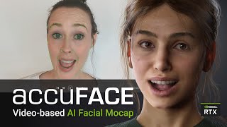 AccuFACE  Videobased AI Facial Mocap  Live from Webcam or Recorded Video  iClone 8 [upl. by Ateuqram]