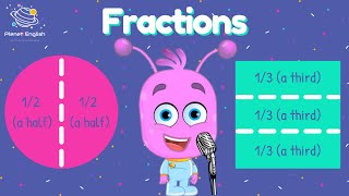 Fractions  Sing Along Song [upl. by Nojel297]