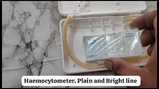 Haemocytometer plain amp Bright line by Pacific Path Surgi Co Delhi RohiniMob9899970547 [upl. by Atsed]