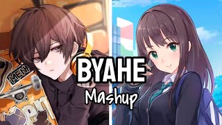 Nightcore  BYAHE  Switching Vocals MASHUPLYRICS [upl. by Zinah131]