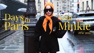 MinkieMK in Paris fashion week Day1 [upl. by Anneiv389]