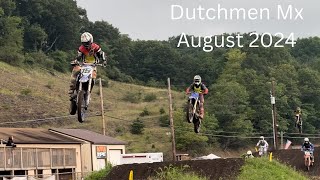 Open practice at Dutchmen Mx Park yamaha yz450f motocross gopro alpinestars track [upl. by Nirehtak]