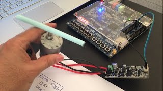 FPGA Project Controlling a Gear DC motor with FPGA [upl. by Sigler]