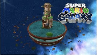 Super Mario Galaxy  Buoy Base Galaxy 100 Full Walkthrough [upl. by Nnaycart]