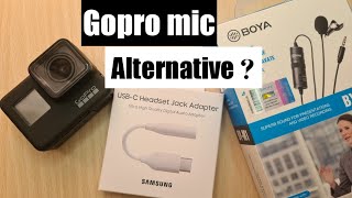 Gopro Mic Adapter Alternative  Will it work [upl. by Neenad590]