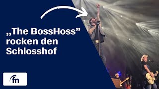 The BossHossquot rocken den Bad Mergentheimer Schlosshof  by Fränkische Nachrichten [upl. by Elawalo172]