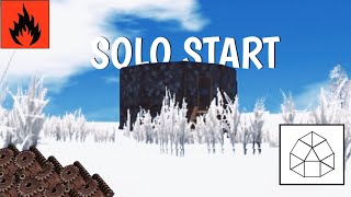 Oxide survival island Solo Start  Solo Journey  Solo Progress [upl. by Xonel]