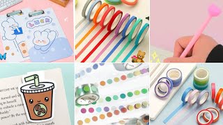 Diy Stationery 🌈 How to make stationery  back to school supplies [upl. by Elita]