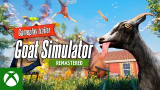 Goat Simulator Remastered  Gameplay Trailer [upl. by Assenab]