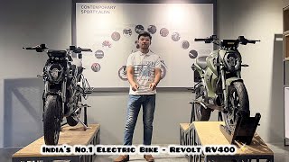 Indias No1 Electric Bike  Revolt RV400 ⚡️  Full Review in Hindi  MrHype [upl. by Rosabelle653]