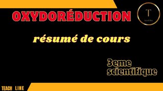 oxydoréduction Résumé de cours 3eme scientifique [upl. by Nybbor]