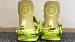 RIDE C6 snowboard bindings 2024 Unboxin video [upl. by Ness]